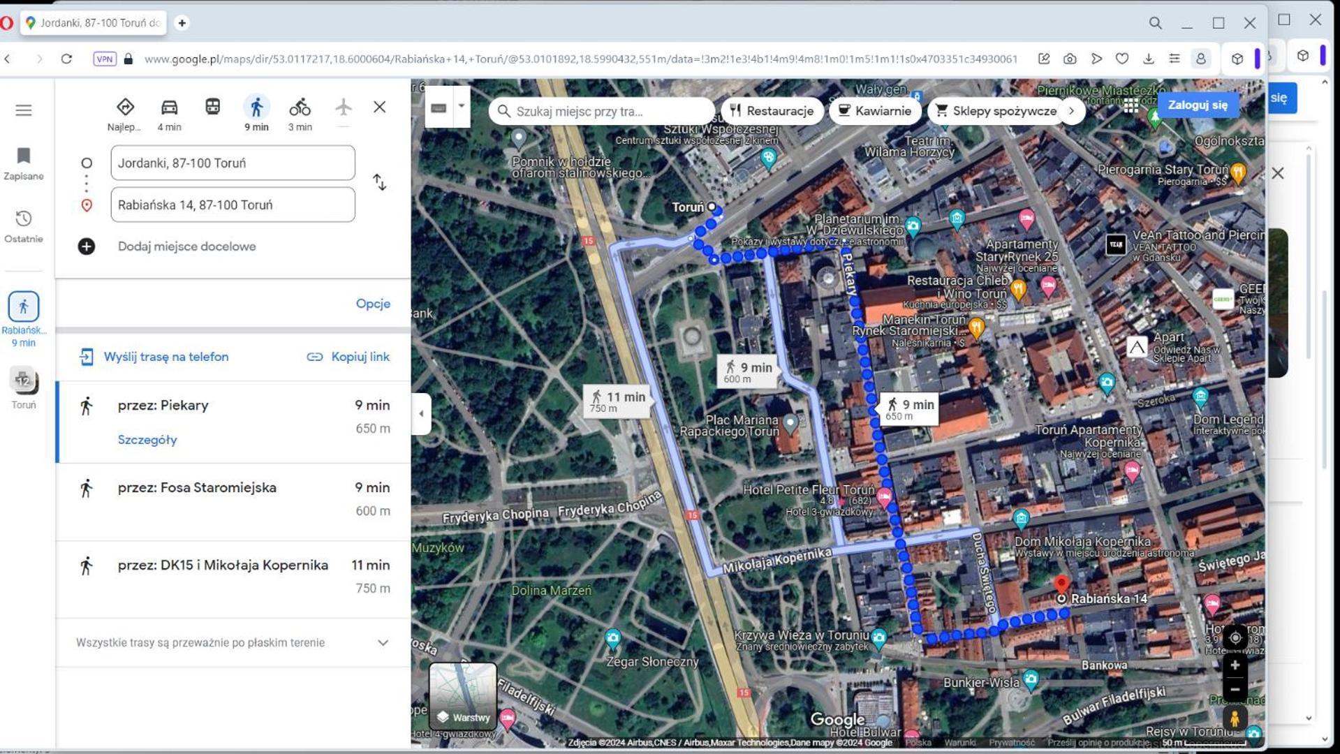 Apartament Rabiańska 14 Torun Bagian luar foto