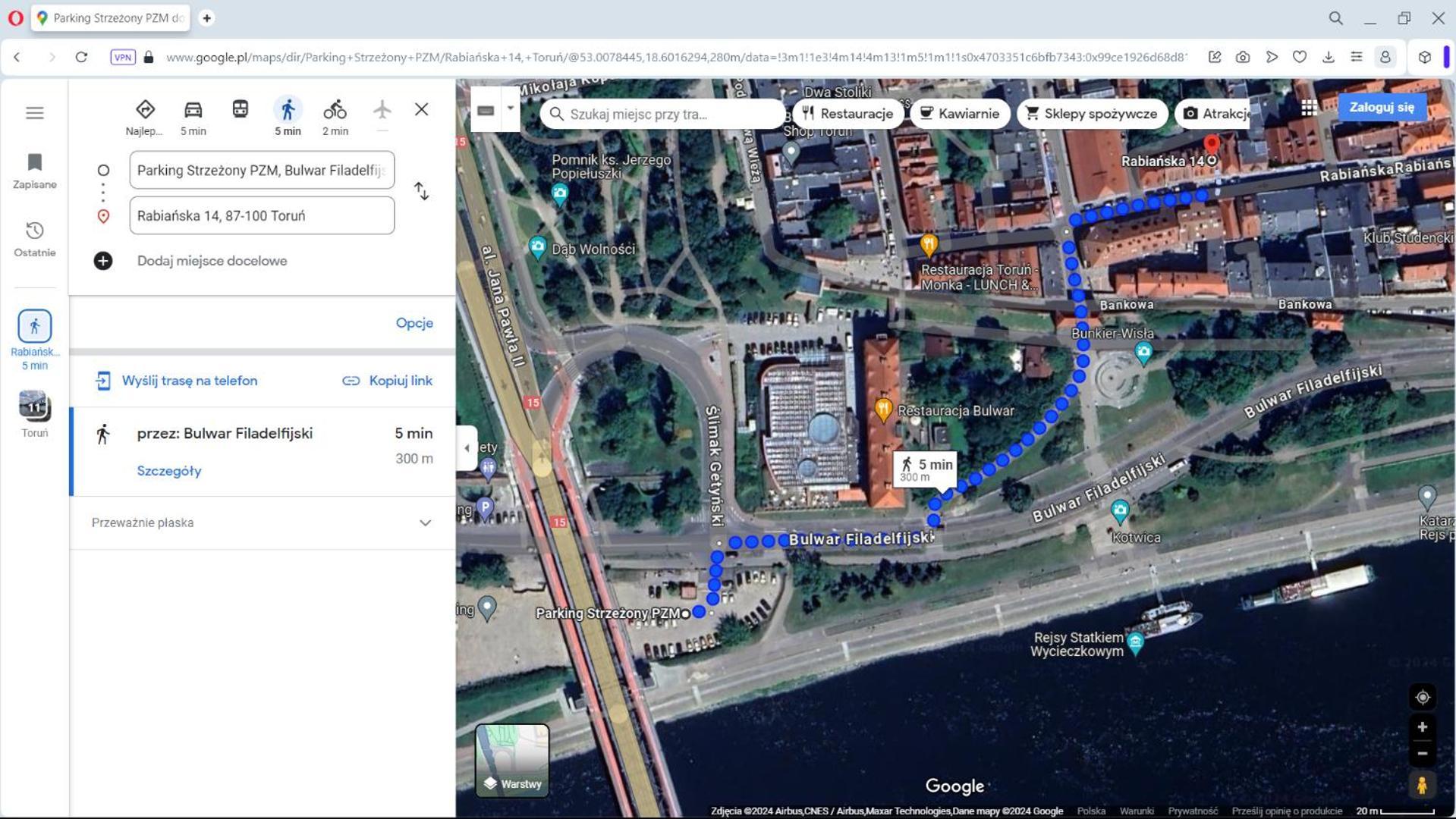 Apartament Rabiańska 14 Torun Bagian luar foto
